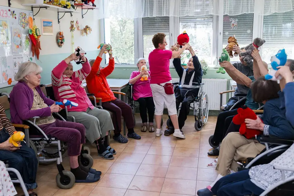 Demens lakóinknak tartott foglalkozás